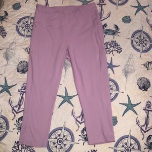 Sketchers lilac high waist pocket leggings